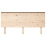 Bettkopfteil aus massivem Kiefernholz, 164 x 6 x 82,5 cm von , Kopf- und Fußteile - Ref: Foro24-819180, Preis: 61,19 €, Rabat...