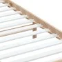Estructura de cama individual pequeña madera maciza 75x190 cm de , Camas y somieres - Ref: Foro24-3100549, Precio: 81,69 €, D...