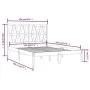 Estructura de cama madera maciza pino blanco 120x190 cm de , Camas y somieres - Ref: Foro24-3103969, Precio: 131,91 €, Descue...