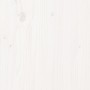 Estructura de cama madera maciza de pino blanca 100x200 cm de , Camas y somieres - Ref: Foro24-3105396, Precio: 98,36 €, Desc...