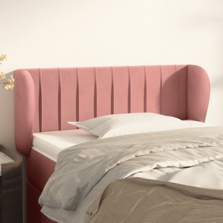 Rosa Samtkopfteil 83x23x78/88 cm von , Kopf- und Fußteile - Ref: Foro24-3117417, Preis: 43,97 €, Rabatt: %