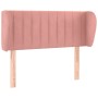 Rosa Samtkopfteil 83x23x78/88 cm von , Kopf- und Fußteile - Ref: Foro24-3117417, Preis: 43,97 €, Rabatt: %