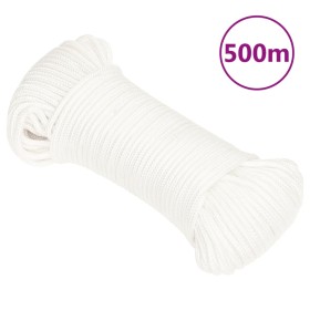 Intensives weißes Polypropylen-Bootsseil 3 mm 500 m von , Seile und Metallschnüre - Ref: Foro24-152538, Preis: 34,35 €, Rabat...