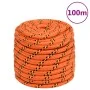 Orangefarbenes Polypropylen-Bootsseil 16 mm 100 m von , Seile und Metallschnüre - Ref: Foro24-152680, Preis: 88,80 €, Rabatt: %