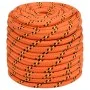 Orangefarbenes Polypropylen-Bootsseil 16 mm 100 m von , Seile und Metallschnüre - Ref: Foro24-152680, Preis: 88,80 €, Rabatt: %