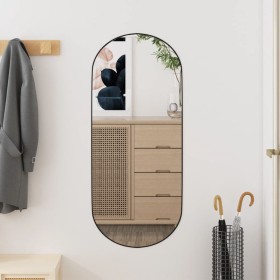 Oval glass wall mirror 30x70 cm by , Mirrors - Ref: Foro24-350455, Price: 24,07 €, Discount: %