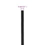 Deep black polypropylene boat rope 8 mm 250 m by , Ropes and metal cords - Ref: Foro24-152504, Price: 63,28 €, Discount: %