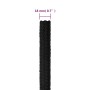 Tiefschwarzes Polypropylen-Bootsseil 18 mm 100 m von , Seile und Metallschnüre - Ref: Foro24-152525, Preis: 105,40 €, Rabatt: %