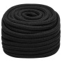 Cuerda de barco polipropileno negro intenso 20 mm 50 m de , Sogas y cuerdas metálicas - Ref: Foro24-152527, Precio: 81,41 €, ...