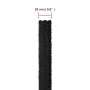 Intense black polypropylene boat rope 20 mm 50 m by , Ropes and metal cords - Ref: Foro24-152527, Price: 74,17 €, Discount: %