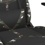 Silla gaming de masaje cuero sintético negro y camuflaje en Sillas gaming | Comprar online en Foro24