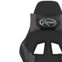 Silla gaming de masaje cuero sintético negro y gris en Sillas gaming | Comprar online en Foro24