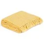 Manta de algodón amarillo mostaza 220x250 cm de vidaXL, Mantas - Ref: Foro24-133763, Precio: 53,08 €, Descuento: %