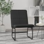 Sillón de cuero sintético negro 54x75x76 cm en Sillones | Comprar online en Foro24