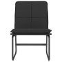 Sillón de cuero sintético negro 54x75x76 cm en Sillones | Comprar online en Foro24