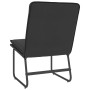 Sillón de cuero sintético negro 54x75x76 cm en Sillones | Comprar online en Foro24