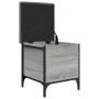 Sonoma gray engineered wood storage bench 42x42x45 cm by , Benches for halls and storage - Ref: Foro24-835135, Price: 50,59 €...