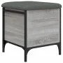 Sonoma gray engineered wood storage bench 42x42x45 cm by , Benches for halls and storage - Ref: Foro24-835135, Price: 50,59 €...