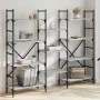 Sonoma gray engineered wood shelving 160x28.5x136.5 cm by , Bookcases and shelves - Ref: Foro24-838876, Price: 100,55 €, Disc...