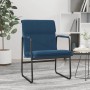Sillón de relax tela azul 55x64x80 cm en Sillones | Comprar online en Foro24