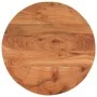 Round table top solid acacia wood Ø50x2.5 cm by , Table tops - Ref: Foro24-370048, Price: 59,51 €, Discount: %