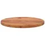 Round table top solid acacia wood Ø50x2.5 cm by , Table tops - Ref: Foro24-370048, Price: 59,51 €, Discount: %