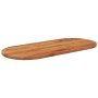 Oval table top solid acacia wood 110x50x3.8 cm by , Table tops - Ref: Foro24-370097, Price: 83,74 €, Discount: %