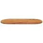 Oval table top solid acacia wood 110x50x3.8 cm by , Table tops - Ref: Foro24-370097, Price: 79,48 €, Discount: %