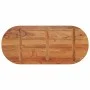 Oval table top solid acacia wood 90x40x2.5 cm by , Table tops - Ref: Foro24-370083, Price: 43,61 €, Discount: %