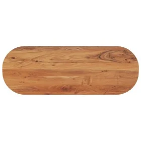 Oval table top solid acacia wood 110x40x3.8 cm by , Table tops - Ref: Foro24-370095, Price: 65,07 €, Discount: %