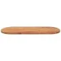 Ovale Tischplatte aus massivem Akazienholz 120x50x2,5 cm von , Tischplatten - Ref: Foro24-370088, Preis: 66,38 €, Rabatt: %