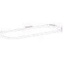 Ovale Tischplatte aus massivem Akazienholz 120x50x2,5 cm von , Tischplatten - Ref: Foro24-370088, Preis: 66,38 €, Rabatt: %
