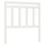 Bettkopfteil aus massivem weißem Kiefernholz, 106 x 4 x 100 cm von , Kopf- und Fußteile - Ref: Foro24-814080, Preis: 67,06 €,...