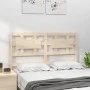 Bettkopfteil aus massivem Kiefernholz, 140,5 x 4 x 100 cm von , Kopf- und Fußteile - Ref: Foro24-818035, Preis: 54,39 €, Raba...