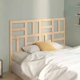 Bettkopfteil aus massivem Kiefernholz, 141 x 4 x 104 cm von , Kopf- und Fußteile - Ref: Foro24-818185, Preis: 49,68 €, Rabatt: %