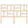 Cabecero de cama madera maciza de pino 141x4x104 cm de , Cabeceros y pies de cama - Ref: Foro24-818185, Precio: 49,68 €, Desc...