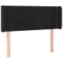 Cabecero con LED de terciopelo negro 103x16x78/88 cm de , Cabeceros y pies de cama - Ref: Foro24-3123140, Precio: 50,93 €, De...