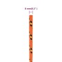 Cuerda de barco polipropileno naranja 8 mm 25 m