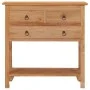 Aparador de madera maciza de teca 78x35x80 cm de , Aparadores - Ref: Foro24-287230, Precio: 294,68 €, Descuento: %