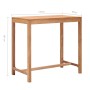 Hoher Gartentisch massives Teakholz 110x60x105 cm von , Gartentische - Ref: Foro24-287234, Preis: 311,19 €, Rabatt: %