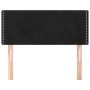 Kopfteil aus schwarzem Samt, 100 x 5 x 78/88 cm von , Kopf- und Fußteile - Ref: Foro24-345920, Preis: 30,99 €, Rabatt: %