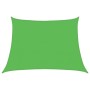 Toldo de vela HDPE verde claro 160 g/m² 4/5x3 m