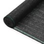 Toldo para pista de tenis HDPE 1,4x100 m negro de vidaXL, Redes de tenis - Ref: Foro24-45266, Precio: 100,45 €, Descuento: %