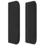 Black velvet headboard 103x16x78/88 cm by , Headboards and footboards - Ref: Foro24-3118672, Price: 45,01 €, Discount: %