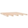 Solid pine wood bed frame 120x200 cm by , Beds and slatted bases - Ref: Foro24-3120127, Price: 163,66 €, Discount: %