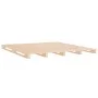 Solid pine wood bed frame 120x200 cm by , Beds and slatted bases - Ref: Foro24-3120127, Price: 161,68 €, Discount: %