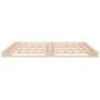 Solid pine wood bed frame 120x200 cm by , Beds and slatted bases - Ref: Foro24-3120127, Price: 161,68 €, Discount: %