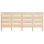 Solid pine wood headboard 120x3x80 cm by , Headboards and footboards - Ref: Foro24-821337, Price: 44,79 €, Discount: %