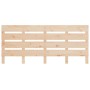 Bettkopfteil aus massivem Kiefernholz, 140 x 3 x 80 cm von , Kopf- und Fußteile - Ref: Foro24-821342, Preis: 58,58 €, Rabatt: %