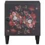 Cabinet de noche con puerta Negro 40 x 33 x 46 cm en Mesitas de noche | Comprar online en Foro24
